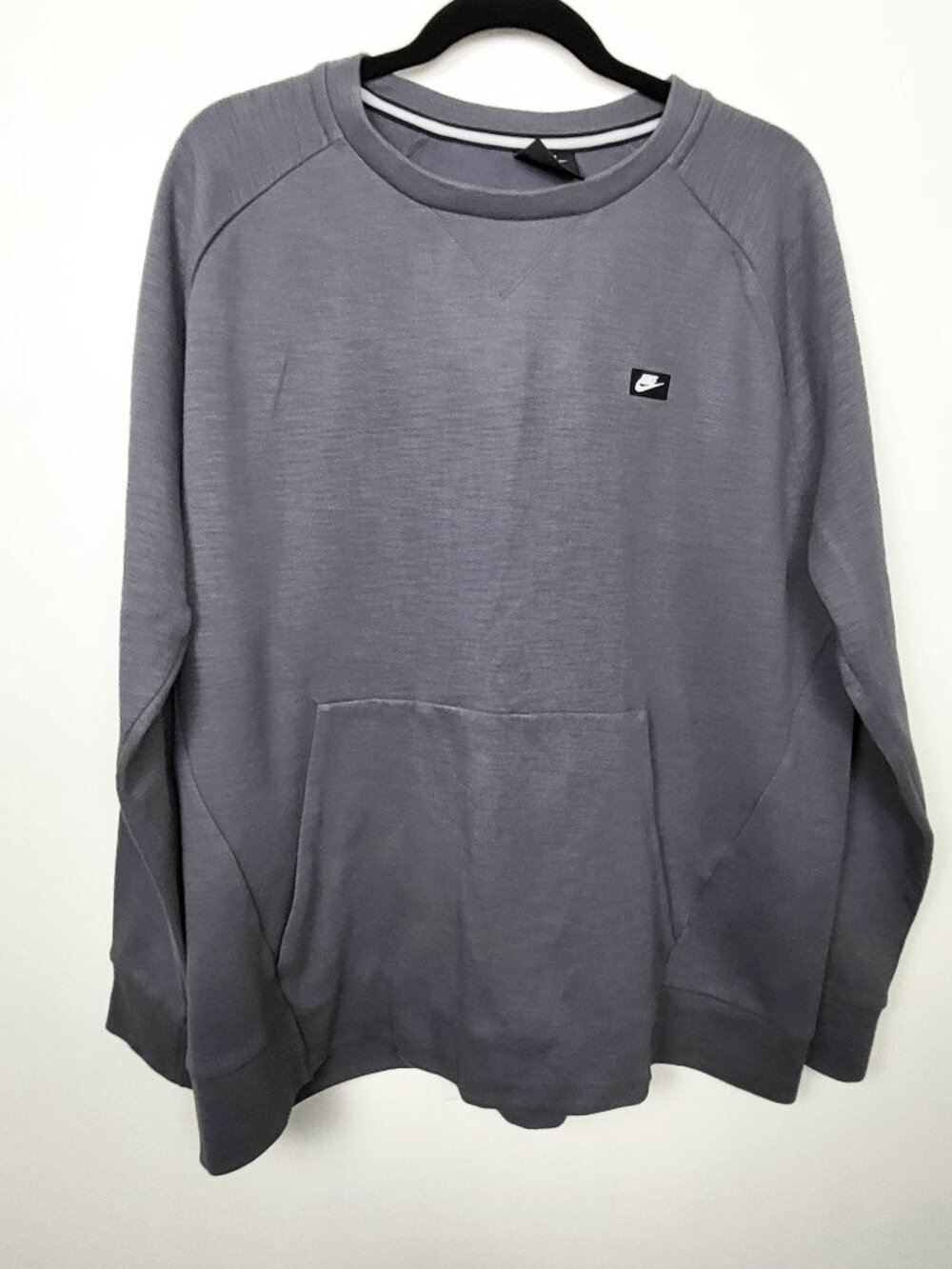 Nike Grey Men's Optic Crew Sweatshirt Size XL